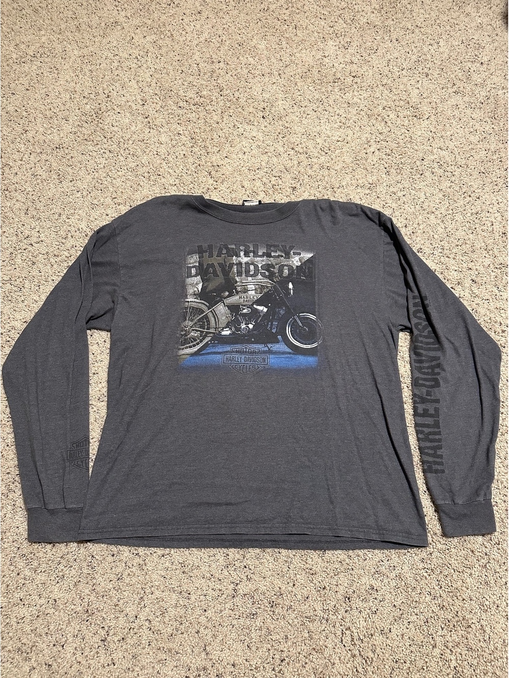 Harley-Davidson Long Sleeve Graphic T-Shirt X-Large